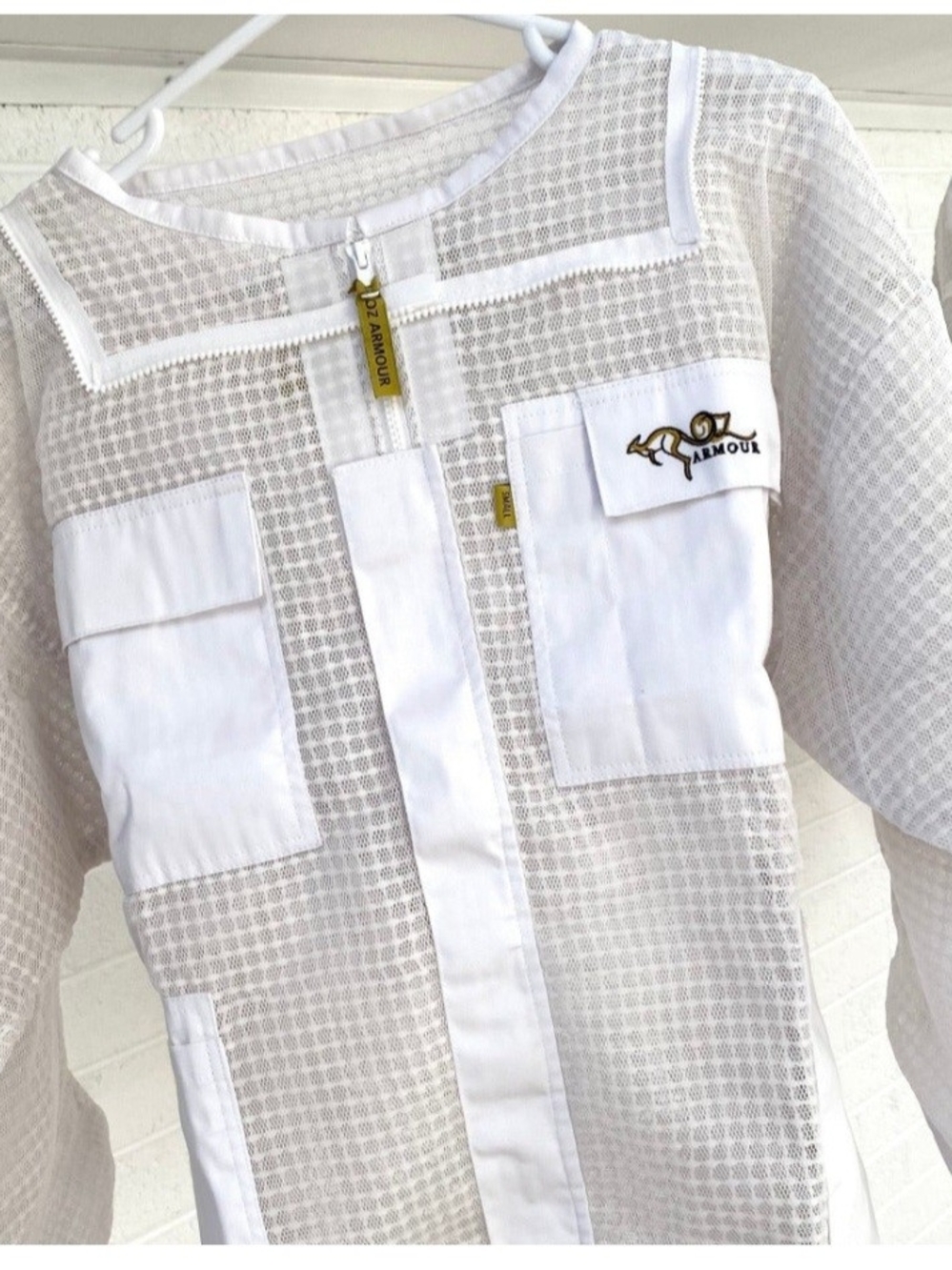 Oz Armour 3 Layer Mesh Beekeeping Jacket Extra Small - Picture 3 of 6